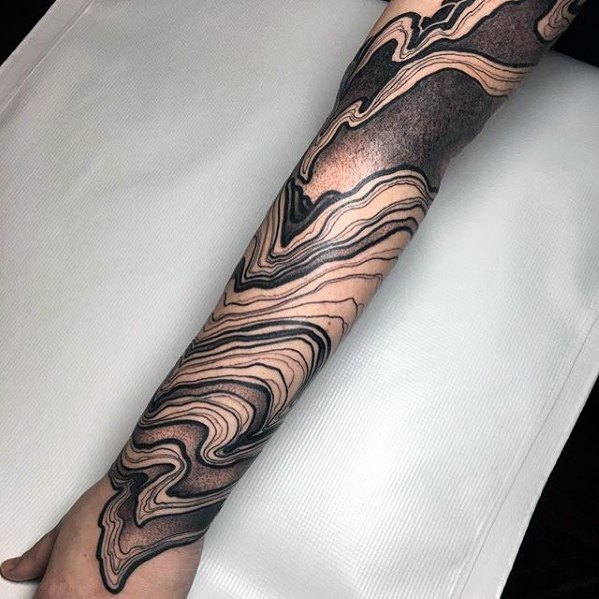 tatuaje increible antebrazo para hombre 01