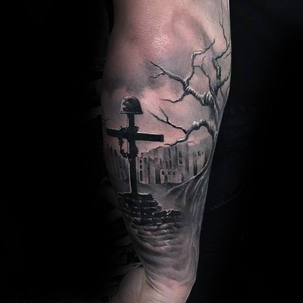 tatuaje increible antebrazo para hombre 15