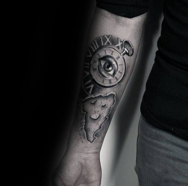 tatuaje increible antebrazo para hombre 17