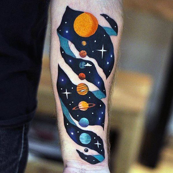 tatuaje increible antebrazo para hombre 21