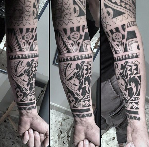 tatuaje increible antebrazo para hombre 31