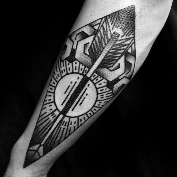 tatuaje increible antebrazo para hombre 35