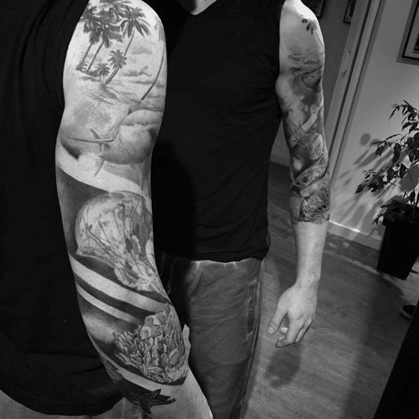 tatuaje increible brazo para hombre 07
