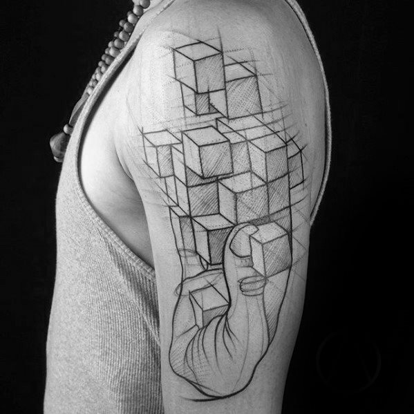 tatuaje increible brazo para hombre 09