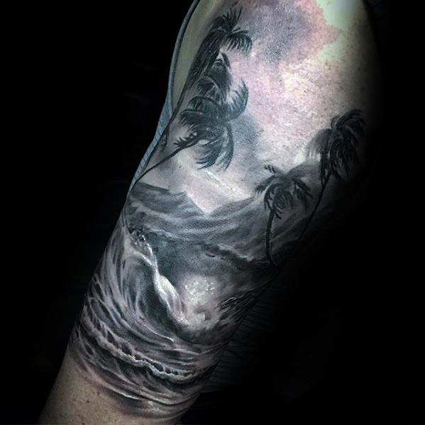 tatuaje increible brazo para hombre 14