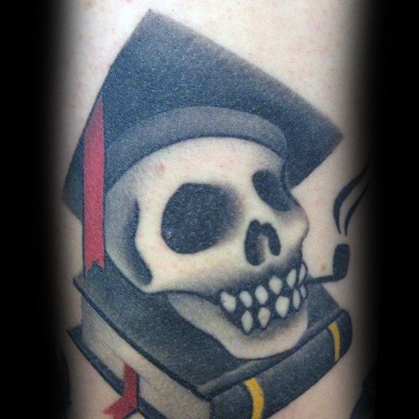tatuaje increible calavera para hombre 28