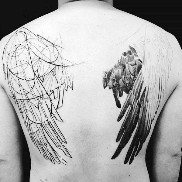 tatuaje increible espalda para hombre 08