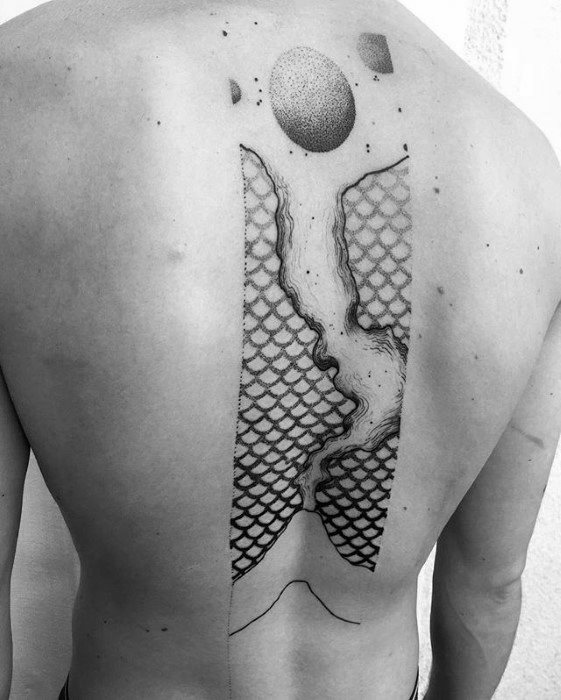 tatuaje increible espalda para hombre 22