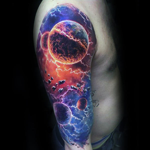 tatuaje increible manga para hombre 01