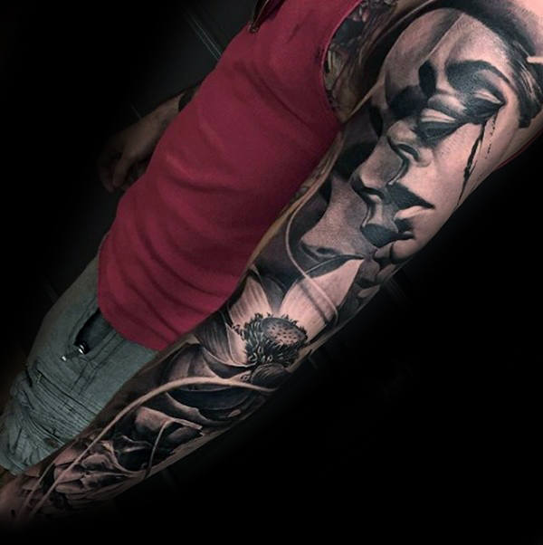 tatuaje increible manga para hombre 19