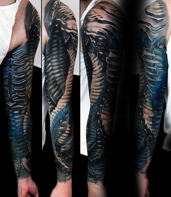 tatuaje increible manga para hombre 21