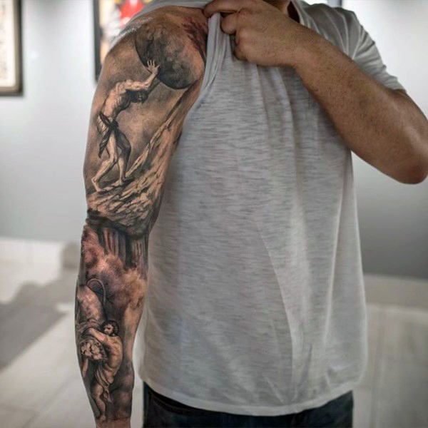 tatuaje increible manga para hombre 24