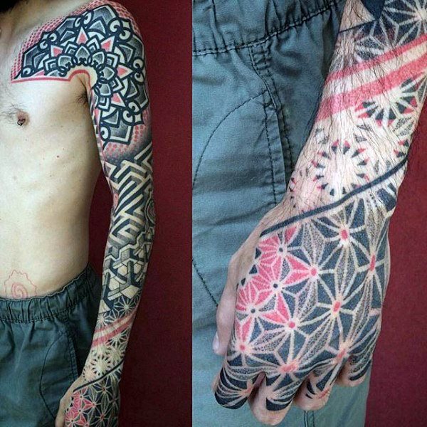 tatuaje increible manga para hombre 39