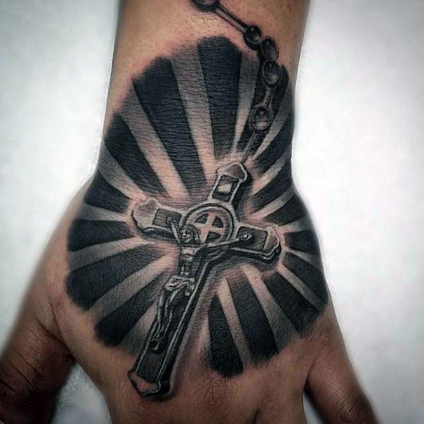 tatuaje increible mano para hombre 01