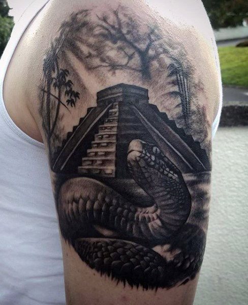 tatuaje serpiente para hombre 01