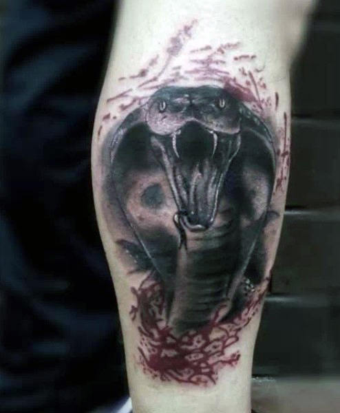 tatuaje serpiente para hombre 06