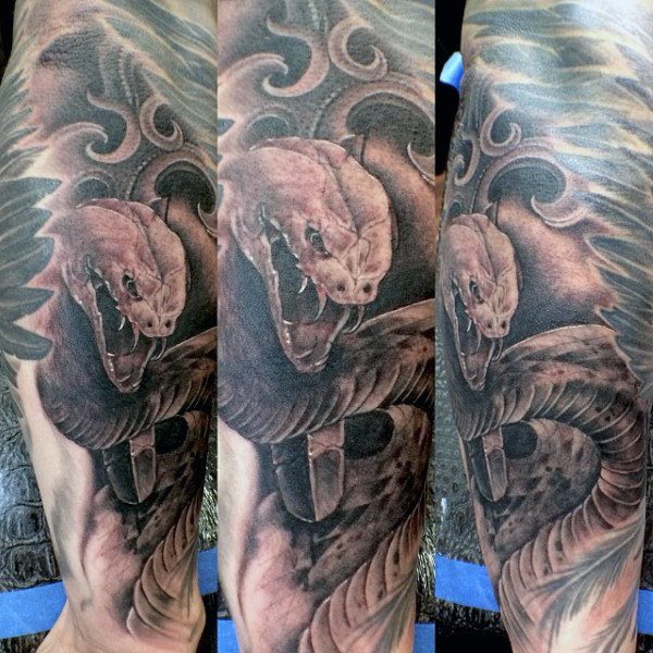 tatuaje serpiente para hombre 10