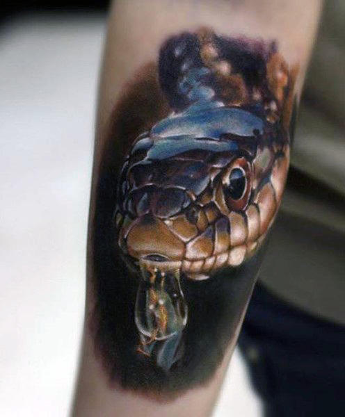 tatuaje serpiente para hombre 12