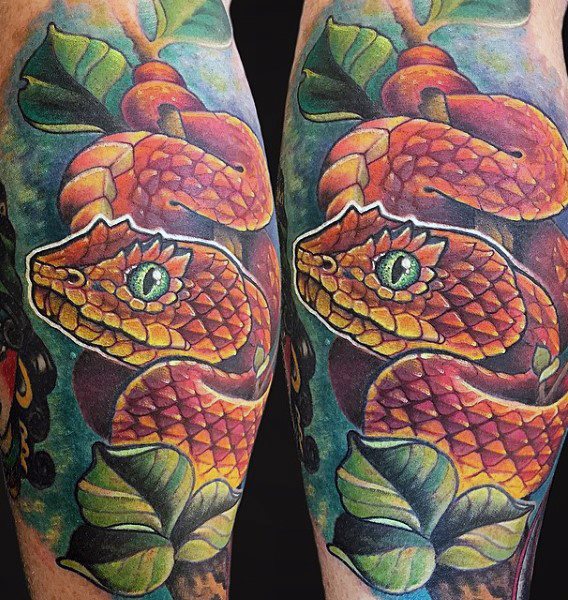 tatuaje serpiente para hombre 20