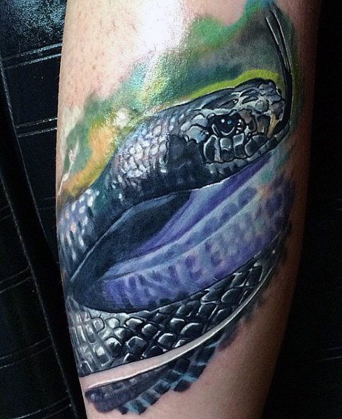 tatuaje serpiente para hombre 29