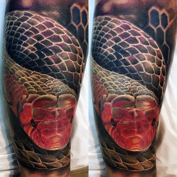 tatuaje serpiente para hombre 45