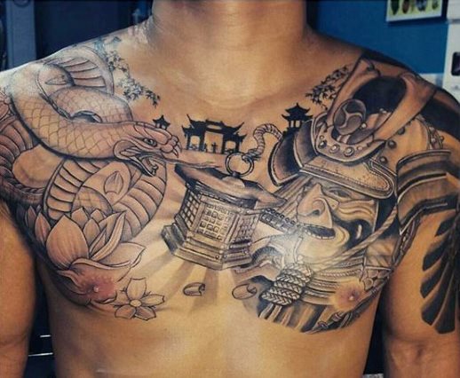 tatuaje serpiente para hombre 48