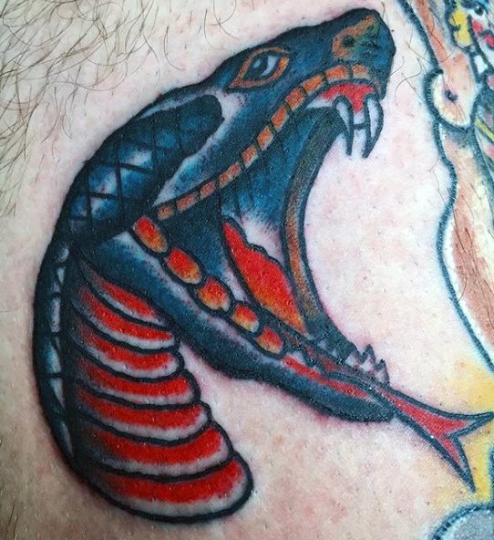 tatuaje serpiente para hombre 49