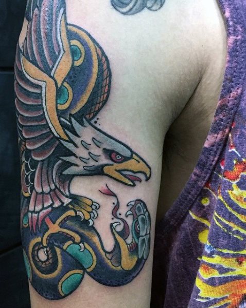 tatuaje serpiente para hombre 56