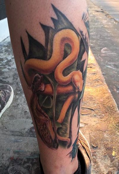 tatuaje serpiente para hombre 58