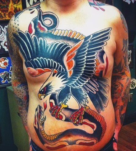 tatuaje serpiente para hombre 62