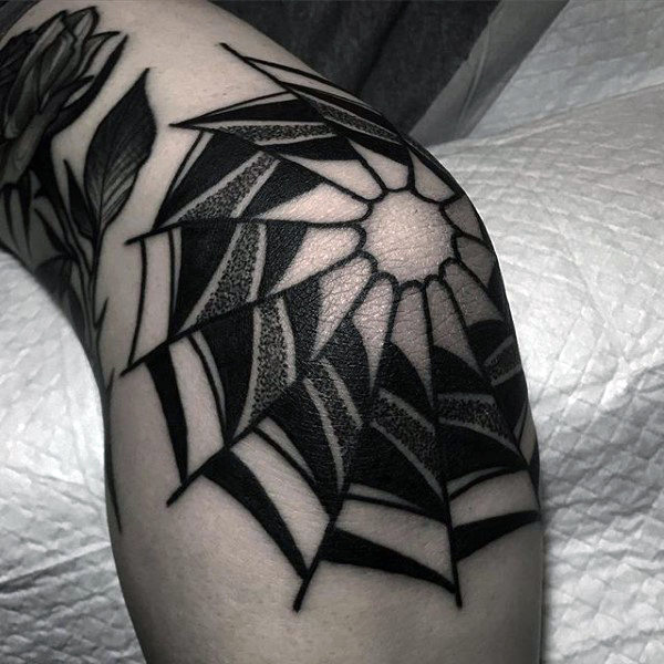 tatuaje telarana para hombre 16
