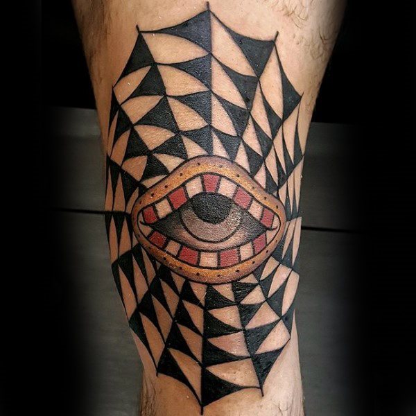 tatuaje telarana para hombre 19