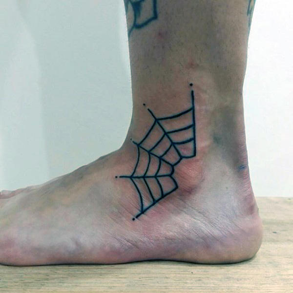 tatuaje telarana para hombre 46