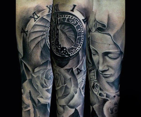 tatuaje virgen maria para hombre 08