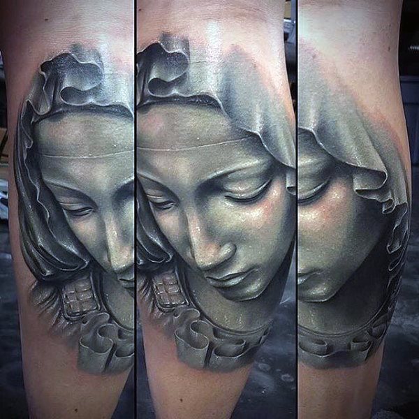 tatuaje virgen maria para hombre 23