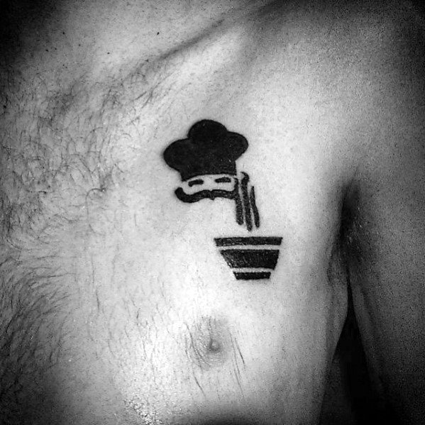 pequeno tatuaje pecho para hombre 26