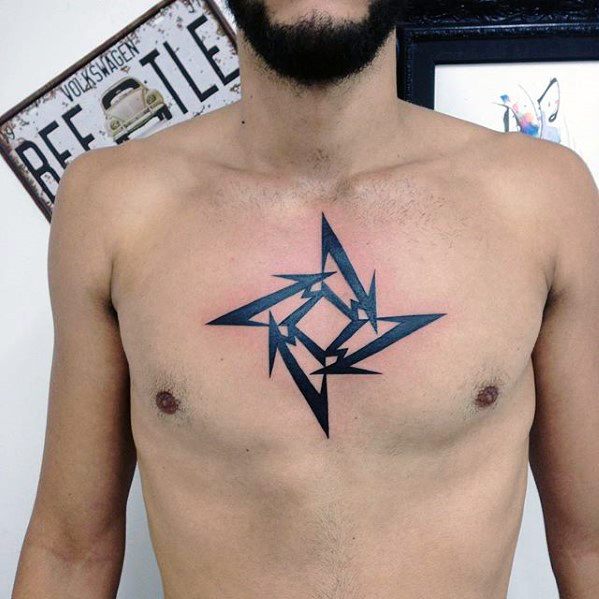pequeno tatuaje pecho para hombre 75