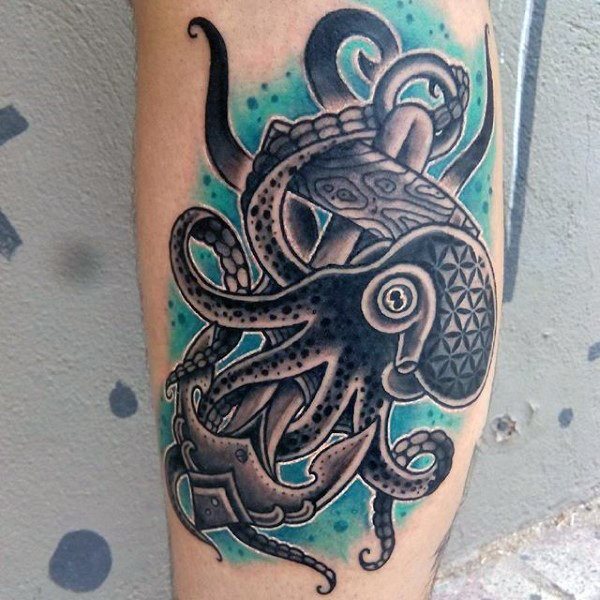 tatuaje ancla para hombre 12