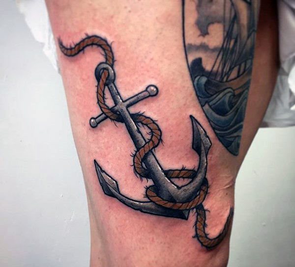 tatuaje ancla para hombre 20