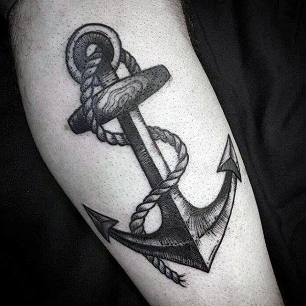tatuaje ancla para hombre 25