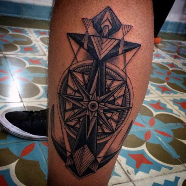 tatuaje ancla para hombre 26