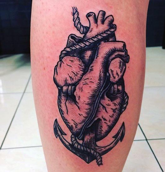 tatuaje ancla para hombre 29