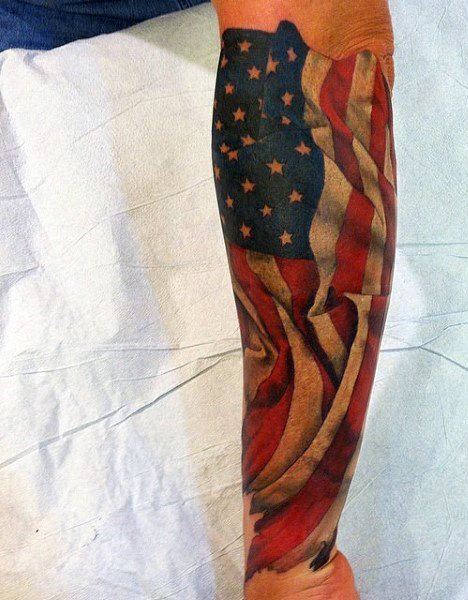 tatuaje bandera usa para hombre 27
