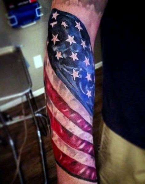 tatuaje bandera usa para hombre 42