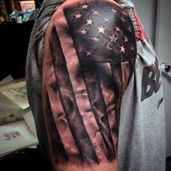 tatuaje bandera usa para hombre 44
