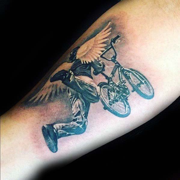 tatuaje bicicleta bmx para hombre 02