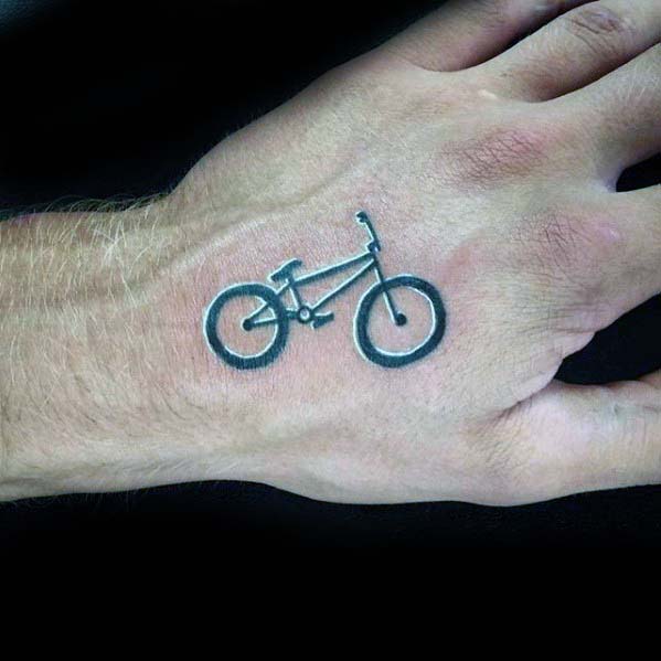 tatuaje bicicleta bmx para hombre 12