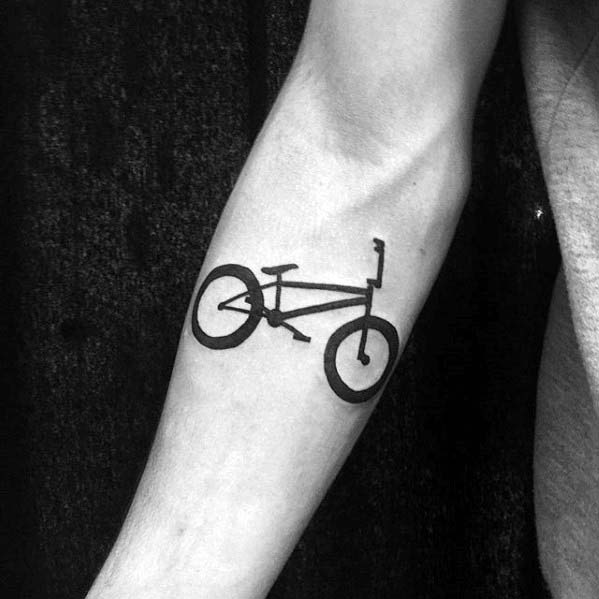 tatuaje bicicleta bmx para hombre 13