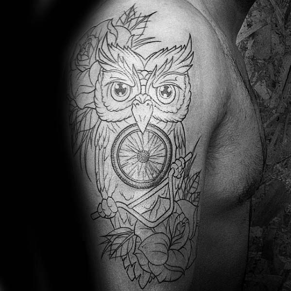 tatuaje bicicleta bmx para hombre 17