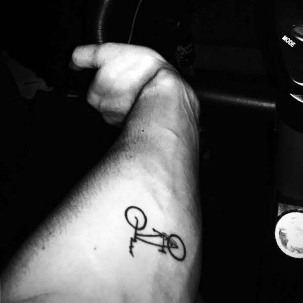 tatuaje bicicleta bmx para hombre 18